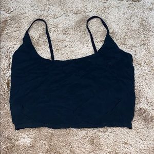 Cute Brandy Melville Black Crop Top